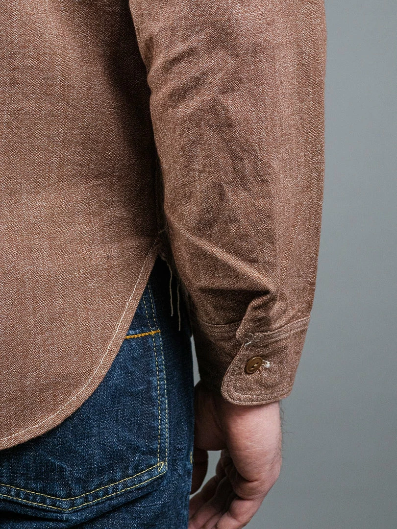 The Rite Stuff Atlas Salt & Pepper Work Shirt (Cedar) 8 The Rite Stuff Atlas Salt & Pepper Work Shirt (Cedar)