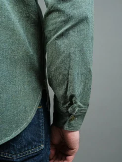 The Rite Stuff Atlas Salt & Pepper Work Shirt (Sage)