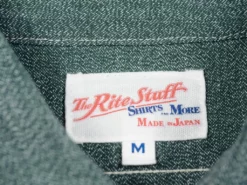 The Rite Stuff Atlas Salt & Pepper Work Shirt (Sage)