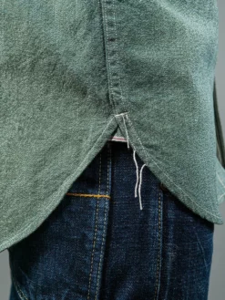 The Rite Stuff Atlas Salt & Pepper Work Shirt (Sage)