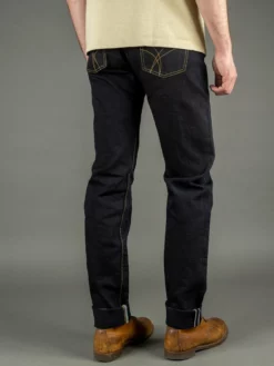 The Strike Gold 5004ID Double Indigo Straight Tapered Jeans