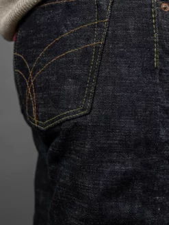 The Strike Gold 7104 Ultra Slubby Straight Tapered Jeans