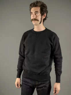 The Strike Gold Loopwheeled Sweatshirt (Black)