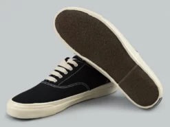 NEW ARRIVALS Trophy Clothing Mill Boat Shoes Black X Cream