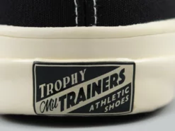 NEW ARRIVALS Trophy Clothing Mill Boat Shoes Black X Cream