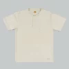Trophy Clothing OD Henley Tee Natural NEW ARRIVALS