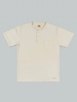 Trophy Clothing OD Henley Tee Natural NEW ARRIVALS