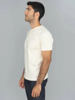 Trophy Clothing OD Henley Tee Natural NEW ARRIVALS