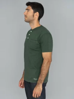 Trophy Clothing OD Henley Tee Olive NEW ARRIVALS