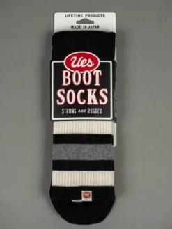 UES Boot Socks Black