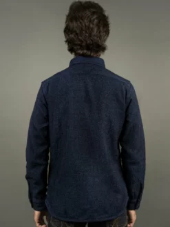 UES Indigo Extra Heavy Flannel Shirt