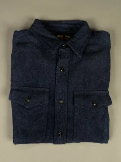 UES Indigo Extra Heavy Flannel Shirt