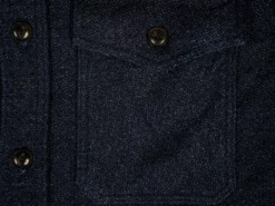 UES Indigo Extra Heavy Flannel Shirt