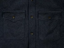 UES Indigo Extra Heavy Flannel Shirt