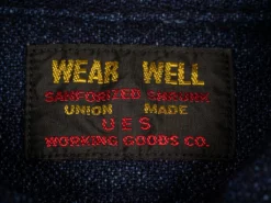 UES Indigo Extra Heavy Flannel Shirt