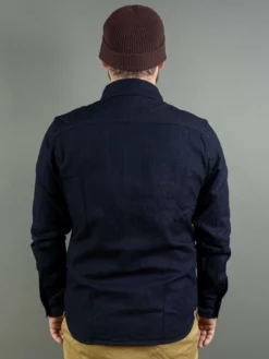 UES Indigo Heavy Flannel Shirt