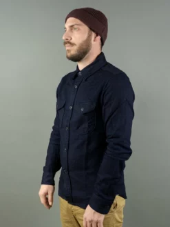 UES Indigo Heavy Flannel Shirt 28 UES Indigo Heavy Flannel Shirt