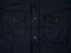 UES Indigo Heavy Flannel Shirt 35 UES Indigo Heavy Flannel Shirt