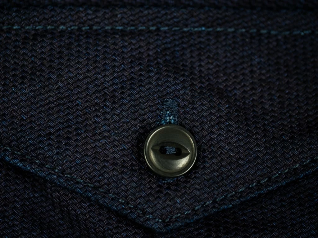 UES Indigo Heavy Flannel Shirt 13 UES Indigo Heavy Flannel Shirt