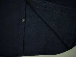 UES Indigo Heavy Flannel Shirt 45 UES Indigo Heavy Flannel Shirt