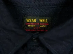 UES Indigo Heavy Flannel Shirt 33 UES Indigo Heavy Flannel Shirt