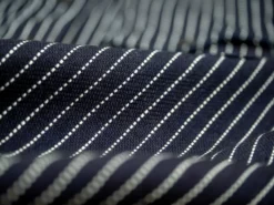 UES Indigo Stripe Heavy Flannel Shirt