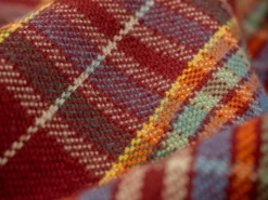 UES Heavy Flannel Shirt Red/Orange