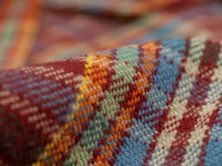 UES Heavy Flannel Shirt Red/Orange