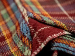 UES Heavy Flannel Shirt Red/Orange