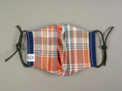 UES Face Mask Indigo Wabash 13 UES Face Mask Indigo Wabash