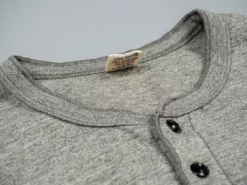 UES Ramayana Henley Neck T-Shirt Grey NEW ARRIVALS