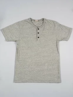 UES Ramayana Henley Neck T-Shirt Grey NEW ARRIVALS