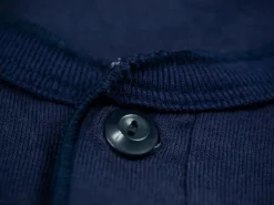 UES Ramayana Henley Neck T-Shirt Navy