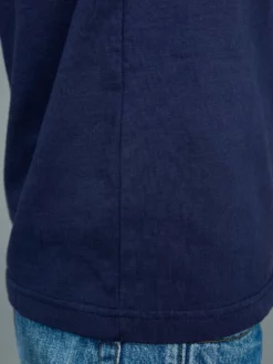 UES Ramayana Henley Neck T-Shirt Navy