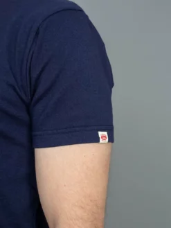 UES Ramayana Henley Neck T-Shirt Navy