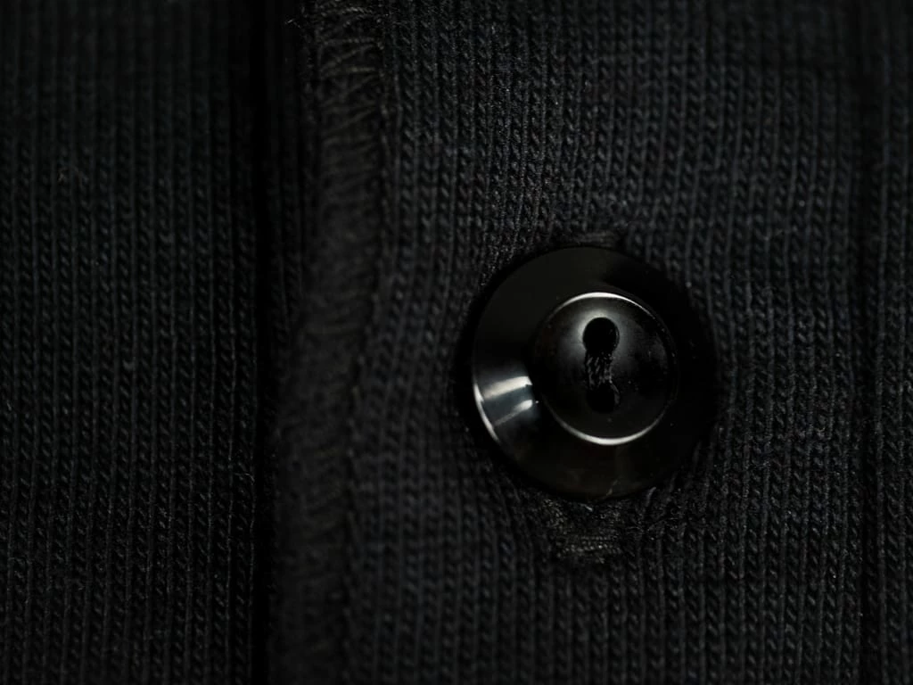 UES Ramayana Henley Neck T-Shirt Black 17 UES Ramayana Henley Neck T-Shirt Black