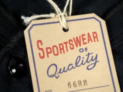 UES Ramayana Henley Neck T-Shirt Black 32 UES Ramayana Henley Neck T-Shirt Black