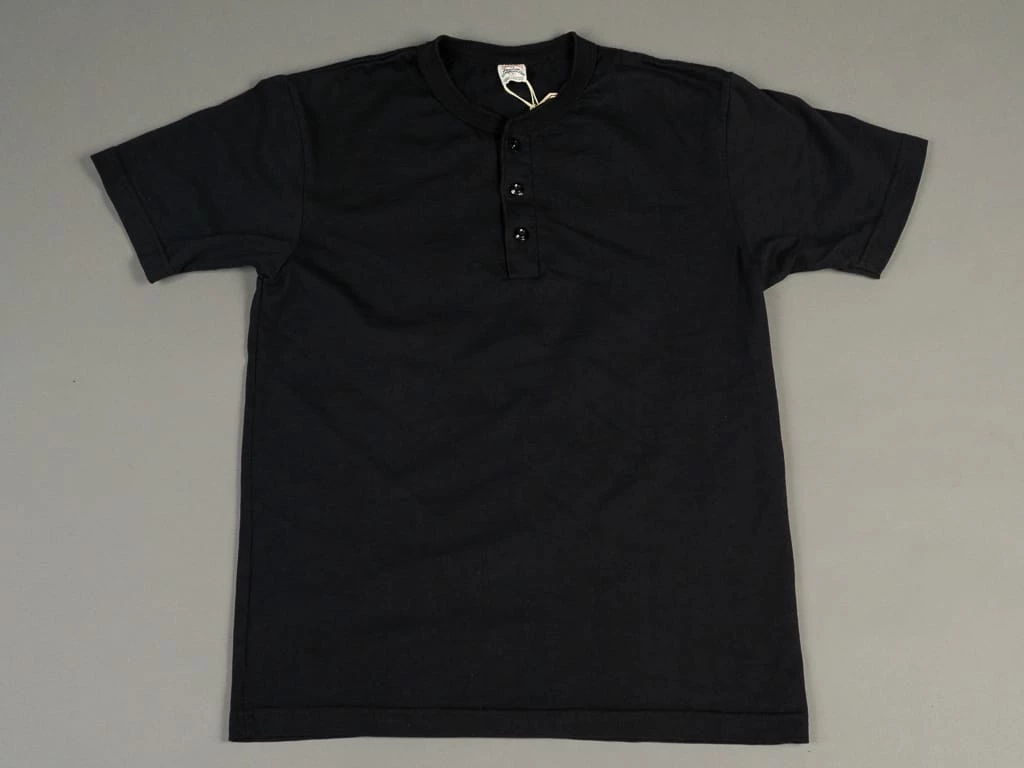 UES Ramayana Henley Neck T-Shirt Black 11 UES Ramayana Henley Neck T-Shirt Black