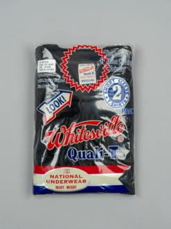 Whitesville Tubular T-shirt Black (2 Pack)