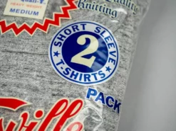 Whitesville Tubular T-shirt Grey (2 Pack) 40 Whitesville Tubular T-shirt Grey (2 Pack)